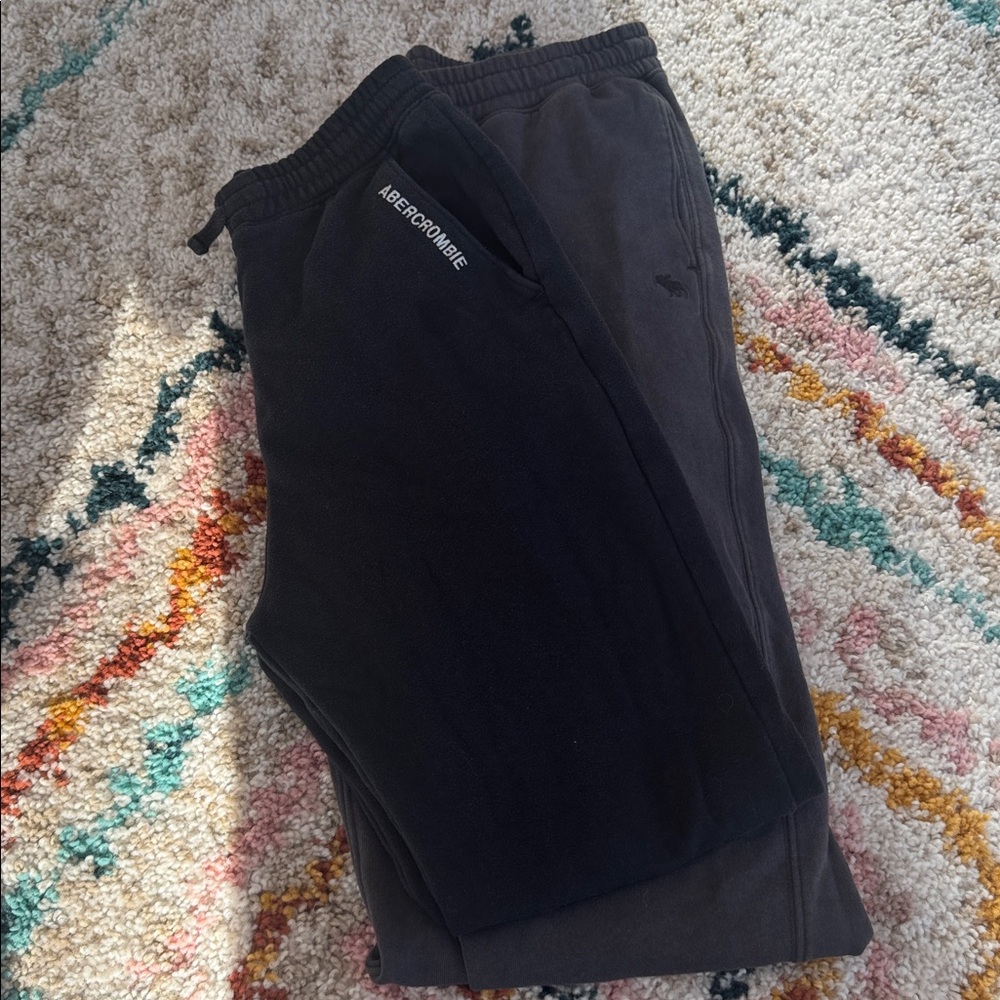 Abercrombie & Fitch Kids Charcoal Joggers